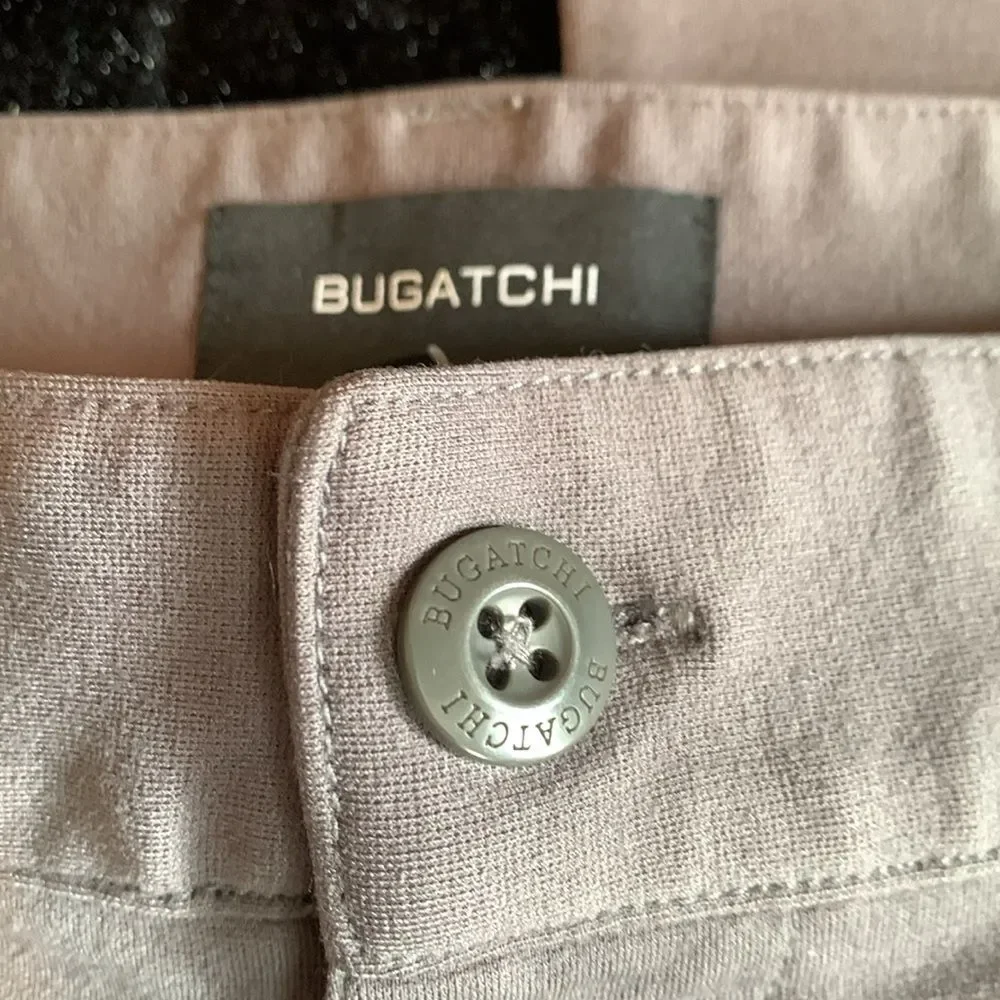 Bugatchi Performance Pants in Charcoal Gray Size 36 Men’s